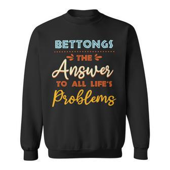 Bettongs Answer To All Problems Funny Animal Meme Humor Sweatshirt - Monsterry