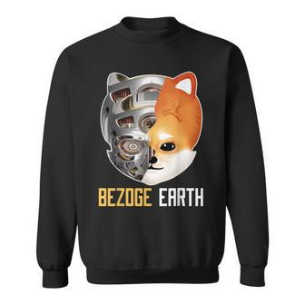 Bezoge Army Bezoge Earth To The Moon Coin Holder Funny Coin Sweatshirt | Mazezy