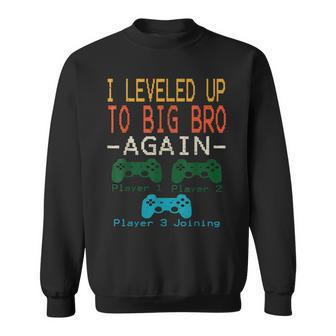 Big Brother Est 2024 I Leveled To Brother Up Again Sweatshirt - Seseable