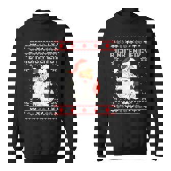 Big Nick Energy Santa Naughty Adult Ugly Christmas Sweater Sweatshirt - Monsterry