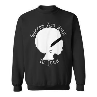 Birthday African American June Gemini Cancer Sweatshirt | Mazezy
