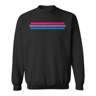 Bisexual Flag Bisexuality Lgbt Bi Pride Sweatshirt | Mazezy