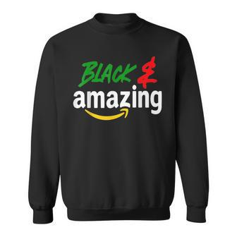 Black And Amazing Junenth 1865 Junenth Gift Sweatshirt - Seseable