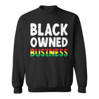 Black Owned Business African American Entrepreneur Owner Sweatshirt | Mazezy