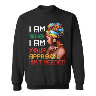 Black Queen Junenth Black History Month African Womens Sweatshirt - Seseable