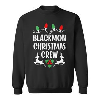 Blackmon Name Gift Christmas Crew Blackmon Sweatshirt - Seseable