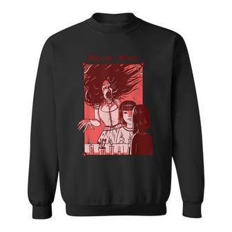 Bloody Mary Horror Games Horror Sweatshirt | Mazezy