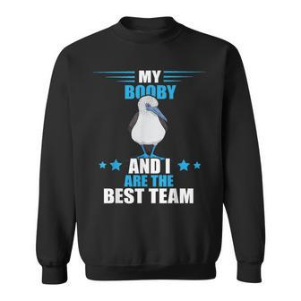 Blue Footed Booby Best Team Blue Footed Booby Lover Seabird Sweatshirt - Thegiftio UK