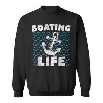 Boating Men Anchor Sailing Gift Sweatshirt | Mazezy