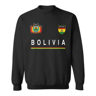 Bolivia SportSoccer Jersey Flag Football Sweatshirt | Mazezy