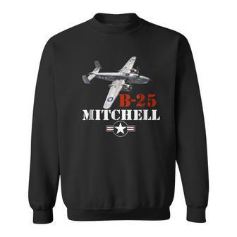 Bomber B25 Mitchell Wwii Vintage Sweatshirt | Mazezy