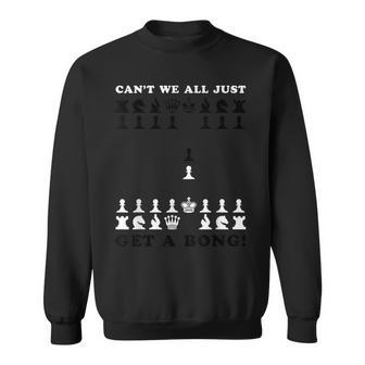 Bongcloud Opening Meme Pun Chess Player Sweatshirt | Mazezy