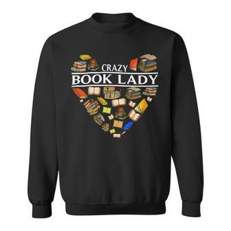 Books Lady Sweatshirt - Monsterry AU