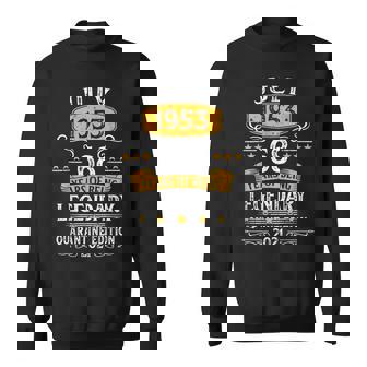 Born In July 1953 68 Year Old Birthday Limited Edition Sweatshirt | Mazezy