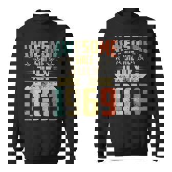 Born In July 1969 Birthday Awesome Since July 1969 Sweatshirt | Mazezy