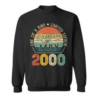 Born In May 2000 21 Yrs Vintage 21St Birthday Gift Sweatshirt | Mazezy