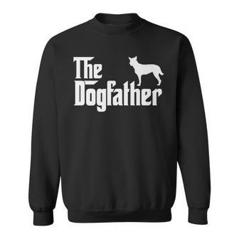 Bouvier Des Ardennes Dogfather Dog Dad Sweatshirt | Mazezy