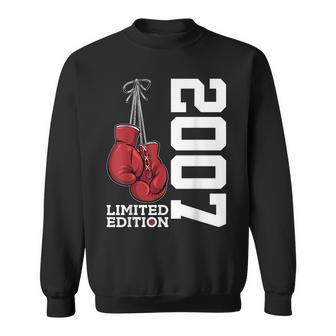 Boxing Fight Limited Edition 2007 Boxer 16Th Birthday Boxes Sweatshirt | Mazezy
