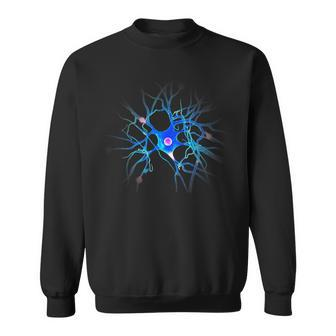 Brain Neuron Fancy Blue Nerve Neurology Neuroscience Sweatshirt | Mazezy