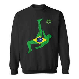 Brazil Soccer Brazilian Pride Brazilian Soccer Player Brazil Sweatshirt | Mazezy