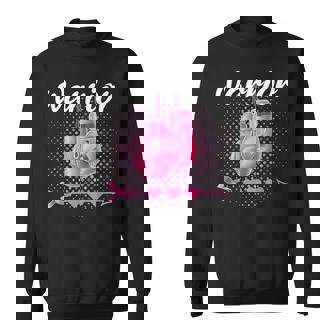 Breast Cancer Awareness Pink Boxing Gloves Warrior Sweatshirt - Seseable