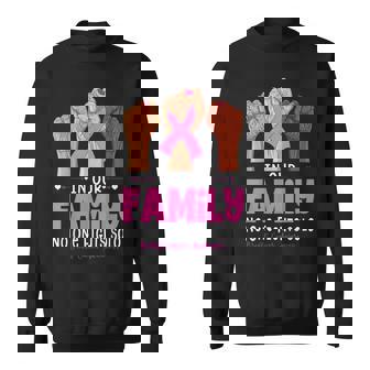 Breast Cancer Support Family Breast Cancer Awareness Sweatshirt - Monsterry