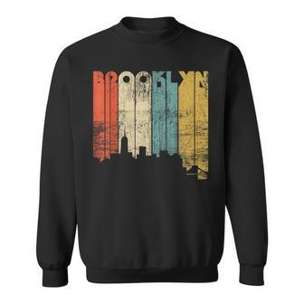 Brooklyn New York City Retro 70S Style Souvenir Sweatshirt | Mazezy