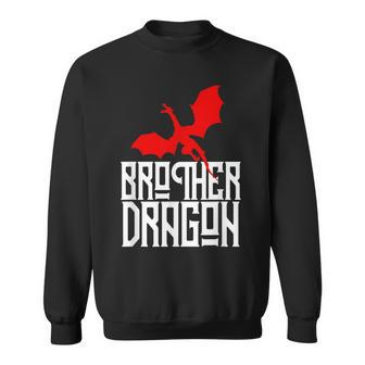 Brother Dragon Red Matching Family Tribe Sweatshirt - Thegiftio UK