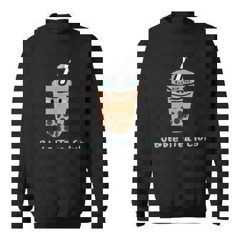Bubble Tea Club Cute Bubble Milk Tea Boba Milk Tea Graphic Sweatshirt | Mazezy
