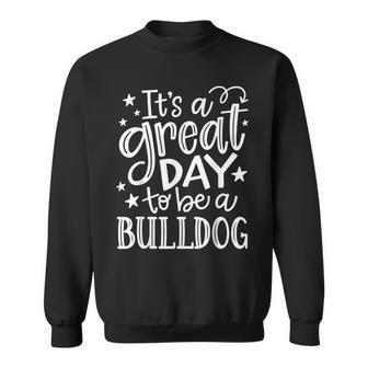 Bulldogs School Sports Fan Team Spirit Great Day Sweatshirt - Monsterry AU