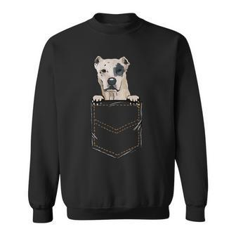 Bully Kutta Indian Mastiff Puppy For A Dog Owner Pocket Sweatshirt | Mazezy