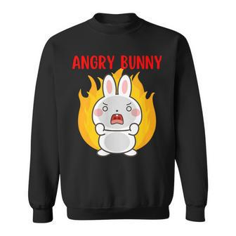 Bunny With A Temper Sweatshirt | Mazezy UK