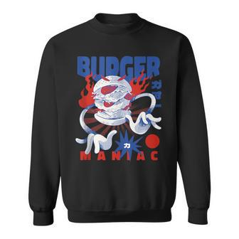 Burger-Maniac Scary Meat Sweatshirt | Mazezy