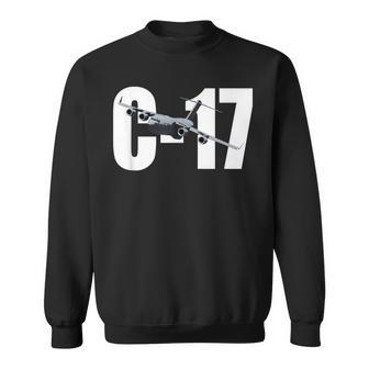 C-17 C17 Globemaster Iii 3 T Jet Transport Plane Sweatshirt | Mazezy