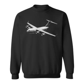 C-17 Globemaster Iii Military Sweatshirt | Mazezy