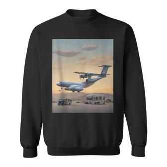 C-9 Nightingale Medevac Master Graphic Sweatshirt | Mazezy