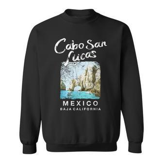 Cabo San Lucas Mexico Travel Vintage Sweatshirt | Mazezy