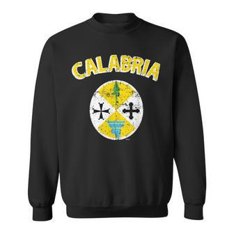 Calabria Italia Flag Calabrian Italy Italian Region Sweatshirt | Mazezy AU