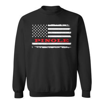 California American Flag Pinole Usa Patriotic Souvenir Sweatshirt | Mazezy