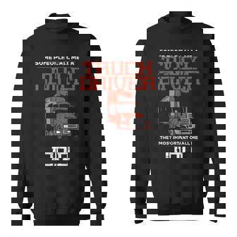 Some Call Truck Driver Most Important Dad Trucker Sweatshirt | Mazezy