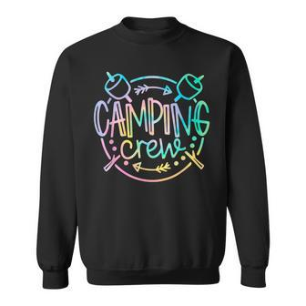 Camping Crew Camper Group Family Friends Cousin Matching Sweatshirt