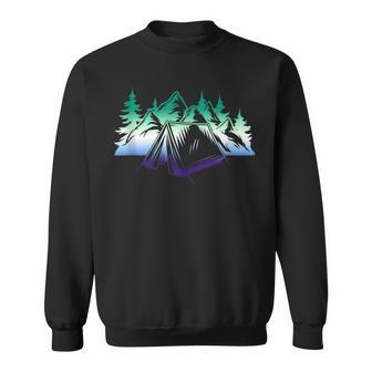 Camping Mlm Pride Camp Lovers Subtle Lgbt Gay Male Mlm Flag Sweatshirt | Mazezy