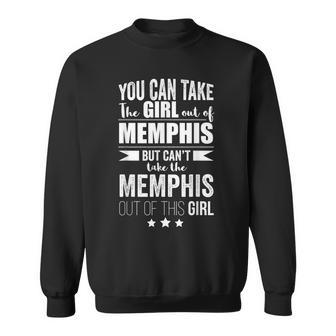 Can Take The Girl Out Of Memphis Pride Tennessee Proud Sweatshirt | Mazezy