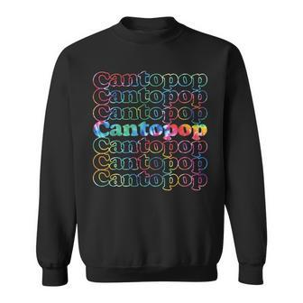 Cantopop Music Tie Dye Sweatshirt | Mazezy