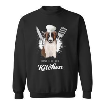 Cao De Gado Transmontano Puppy King Of The Kitchen Dog Sweatshirt | Mazezy