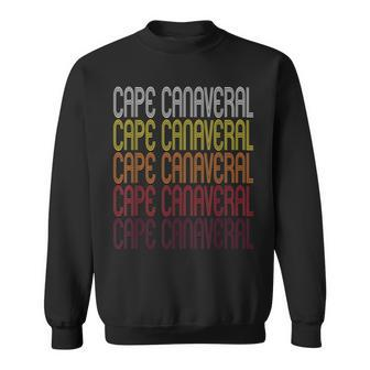 Cape Canaveral Fl Vintage Style Florida Sweatshirt | Mazezy