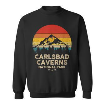 Carlsbad Caverns National Park Retro Souvenir Sweatshirt | Mazezy