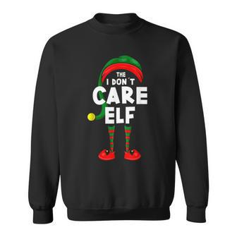 Carnival Or Christmas Party Costume The I Don´T Care Elf Sweatshirt - Thegiftio UK