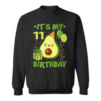 Celebrate Your Little 11Th Birthday In Style With Avocado Sweatshirt | Mazezy DE