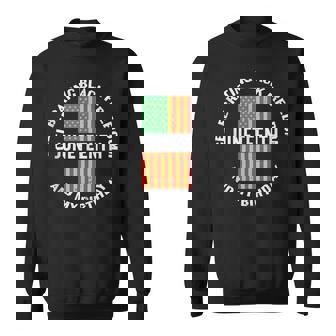Celebrating Black Freedom Junenth Queen Melanin Birthday Sweatshirt | Mazezy